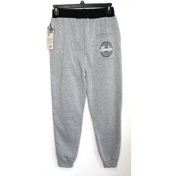 Swiss Cross Joggers Gray Black Sweatpants Size Large NWT - Picture 5 of 8